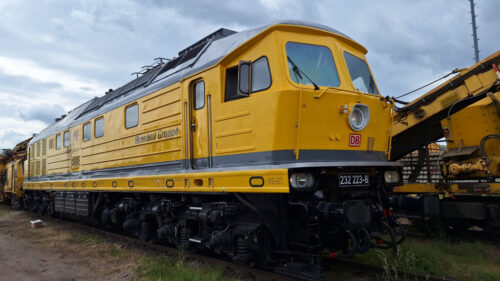 PIKO 37589 G-Diesellok/Sound BR 232 DB Bahnbau VI