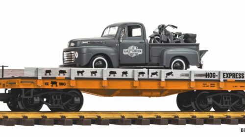 PIKO 38984 G-Autotransportwg. Auto Transporter FLSTS 1950 Chevrolet 310 Pickup