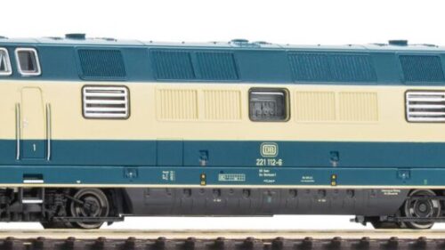 PIKO 40512 N-Diesellok BR 221 blau beige DB IV + DSS Next18