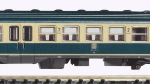 PIKO 40691 N-Zwischenwagen 624 blau/beige DB IV