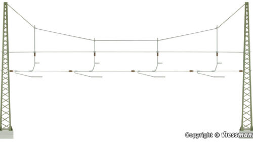 Viessmann 4363 N Quertragwerk ueber 4Gleise