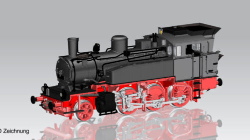 PIKO 47150 TT-Dampflok BR 91.3 DR III + DSS Next18