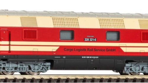PIKO 47287 TT-Diesellok BR 228 Cargo Logistik VI + DSS PluX16
