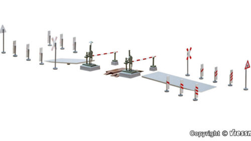 Viessmann 5100 H0 Bahnschranke vollauto.