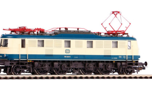 PIKO 51869 ~E-Lok/Sound BR 118 DB beige-blau DB IV + PluX22 Dec.
