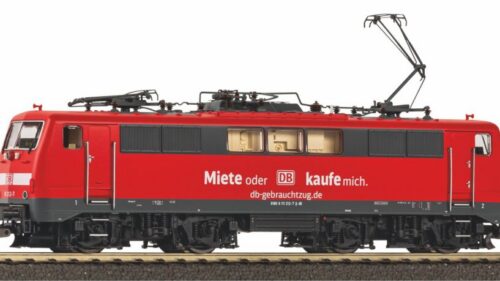 PIKO 51959 E-Lok BR 111 Gebrauchtzug DB AG VI mit Flicken + DSS PluX22