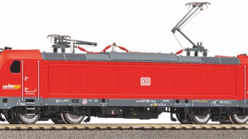 PIKO 51976 ~E-Lok/Sound BR 147 3 Löwen Takt DB AG VI + PluX22 Dec.