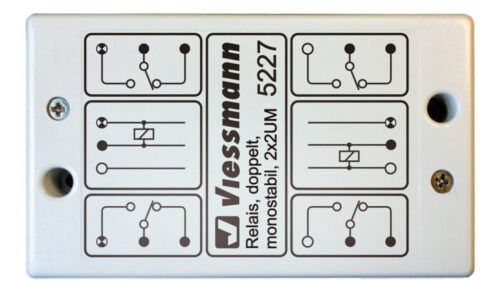 Viessmann 5227 Relais, doppelt, monostabil,