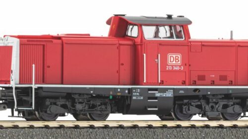 PIKO 52338 ~Diesellok/Sound BR 213 orientrot DB AG V + PluX22 Dec.