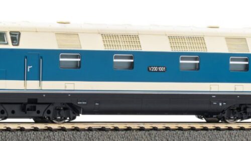 PIKO 52585 Diesellok/Sound BR V200 1001 DR III, Messe Leipzig + 8pol. Dec.