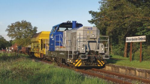 PIKO 52672 Diesellok Vossloh G6 EVB VI MTU + DSS PluX22