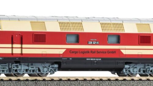PIKO 52718 Diesellok/Sound BR 228 Cargo Logistic Rail VI + 8pol. Dec.