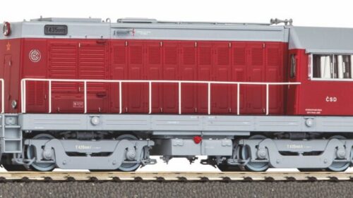 PIKO 52928 Diesellok T435 Rot ČSD III + DSS PluX22