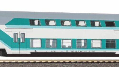 PIKO 53116 Doppelstocksitzwg. DBuz 747.3 mintgrün DR IV