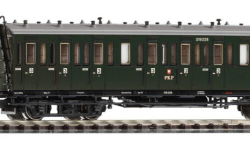 PIKO 53330 Abteilwg. 2. Kl., Bx, ex C4 sä 98, PKP Ep. III