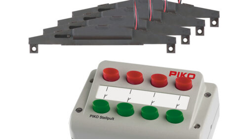 PIKO 55392 Weichen-Antriebs-Set (4x) + Stellpult