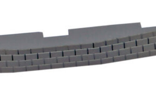 PIKO 55442 Bettungssockel für Weichenantrieb Weiche links/rechts (6 Stck.)