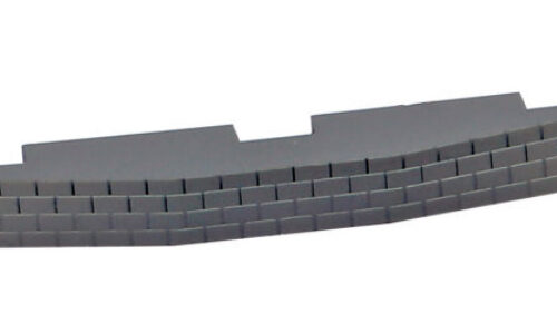 PIKO 55444 Bettungssockel für Weichenantrieb Bogenweiche rechts (6 Stck.)