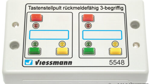 Viessmann 5548 Tasten-Stellpult,rueckmeldef.
