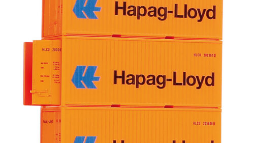 PIKO 56202 Container 3er-Set 20' Hapag Lloyd