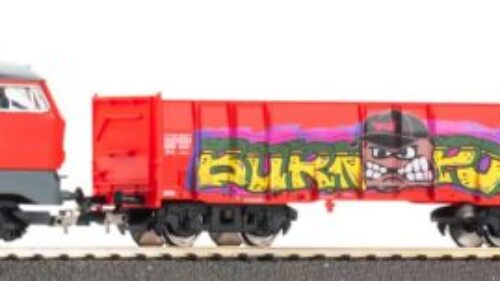 PIKO 57032 Start-Set Güterzug DB AG mit BR 218, A-Gleis mit Bettung