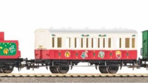 PIKO 57081 S-Set Weihnachten Lok + 3 wg. A-Gleis & B