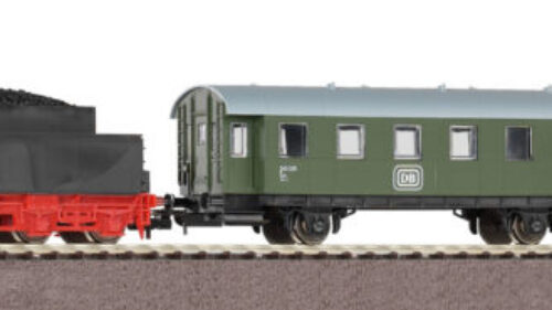 PIKO 57112 S-Set Lok + Tender + Perswgn. A-Gleis & B