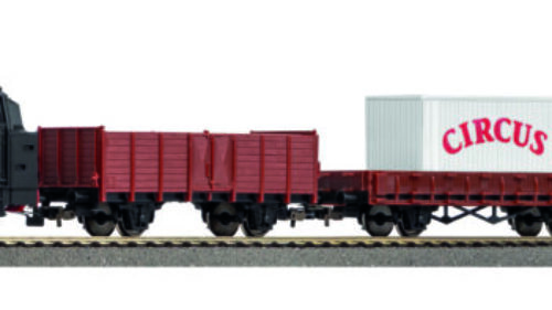 PIKO 57113 S-Set Tenderlok + Güterwgn. A-Gleis & B