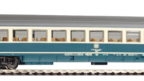 PIKO 57611 Perswg. 2.Kl. IC Großraum DB IV, beige-blau