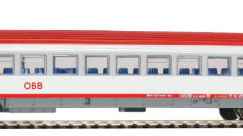 PIKO 57614 Perswg. 1.Kl. IC Großraum ÖBB V, grau-rot