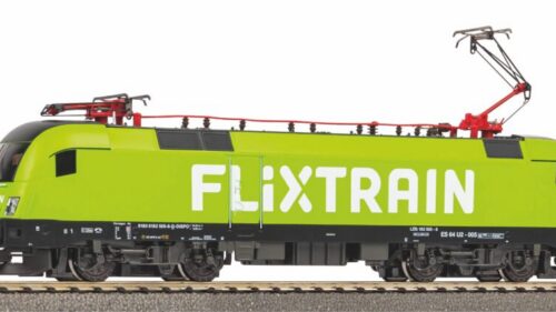 PIKO 57824 ~E-Lok Taurus Flixtrain VI + 8pol. Dec. mfx-fähig