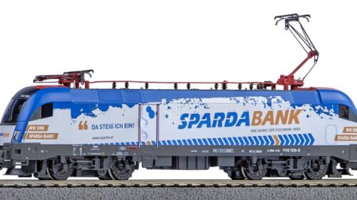 PIKO 57826 ~E-Lok Rh 1116 Sparda-Bank ÖBB VI + 8pol. Dec.
