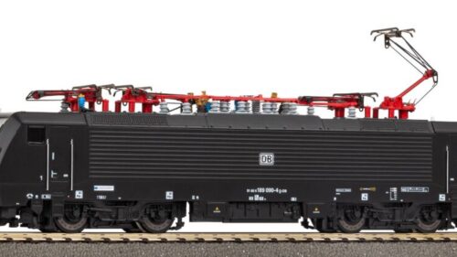 PIKO 57868 ~E-Lok BR 189 Schwarz DB AG VI + PluX22 Dec.