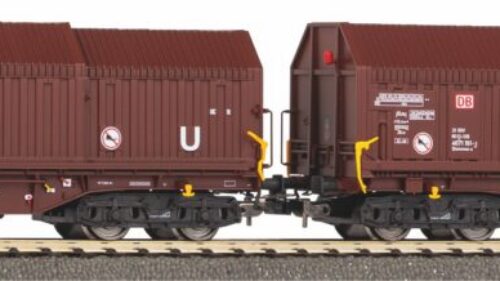 PIKO 58293 2er Set Teleskopwg. DB Cargo VI