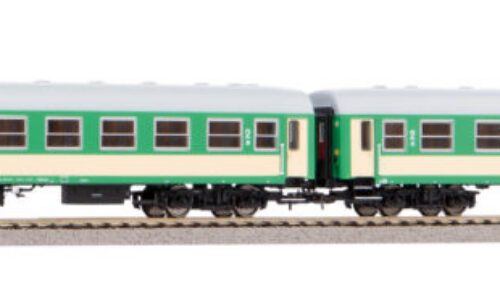 PIKO 58395 2er Set Personenwagen 111A PKP Ep. V