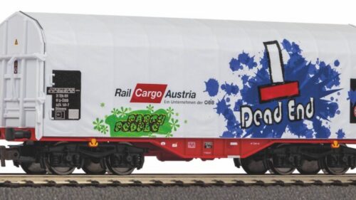 PIKO 58982 Schiebeplanenwg. Rail Cargo Austria VI mit Graffiti