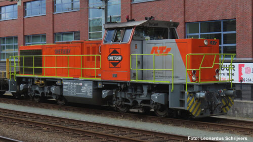 PIKO 59377 Diesellok/Sound G1206 RTS-Swietelsky NL VI + 8pol. Dec.