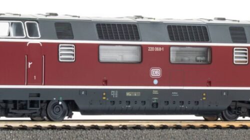 PIKO 59726 Diesellok BR 220 rot DB IV + DSS PluX22