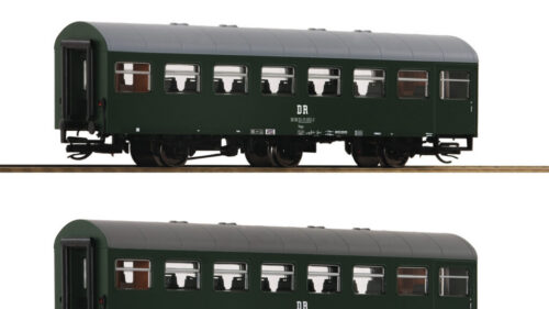 Roco 6280064 2er Set Rekowagen DR #1