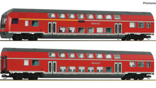 Roco 6290071 2er Set Doppelstockwagen DB-AG DCC