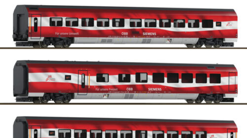 Roco 6290096 5er Set Railjet "175 Jahre" ÖBB DC-Snd.