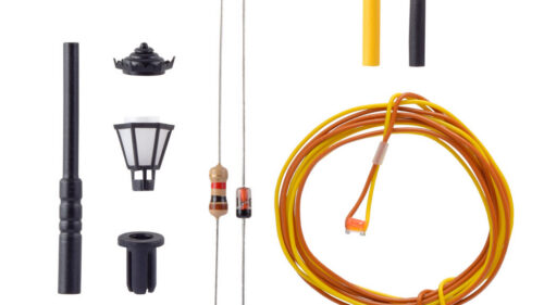 Viessmann 6620 N Parklaterne, Bausatz, LED