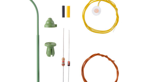 Viessmann 6729 H0 Bausatz Bogen-Gaslaterne