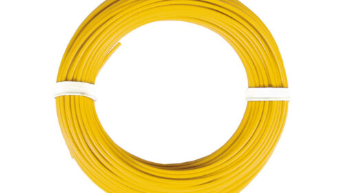 Viessmann 6864 Kabelring, 0,14 mm², gelb,10m