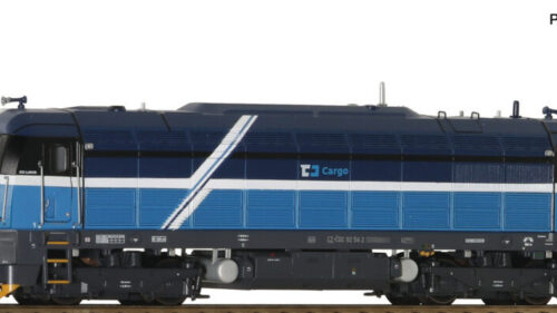 Roco 7390037 Diesellok Rh 753.6 CD Cargo DC-Snd.