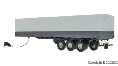 Viessmann 8227 H0 3-achs Planensattelaufl.
