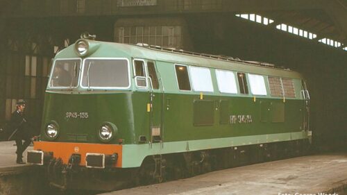 PIKO 96311 Diesellok SP45 PKP IV + DSS PluX22