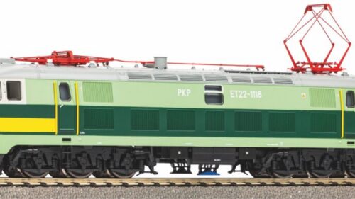 PIKO 96344 E-Lok/Sound ET22 PKP V + PluX22 Dec.