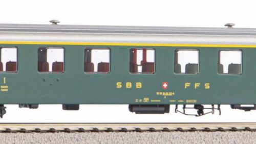 PIKO 96798 Personenwg. EW I 1. Kl. alte Schrift SBB IV