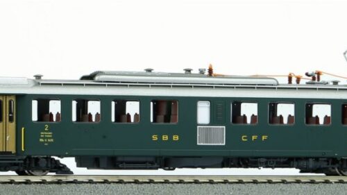 PIKO 96857 Triebzug RBe 4/4 1405 1.Serie SBB VI + DSS PluX22